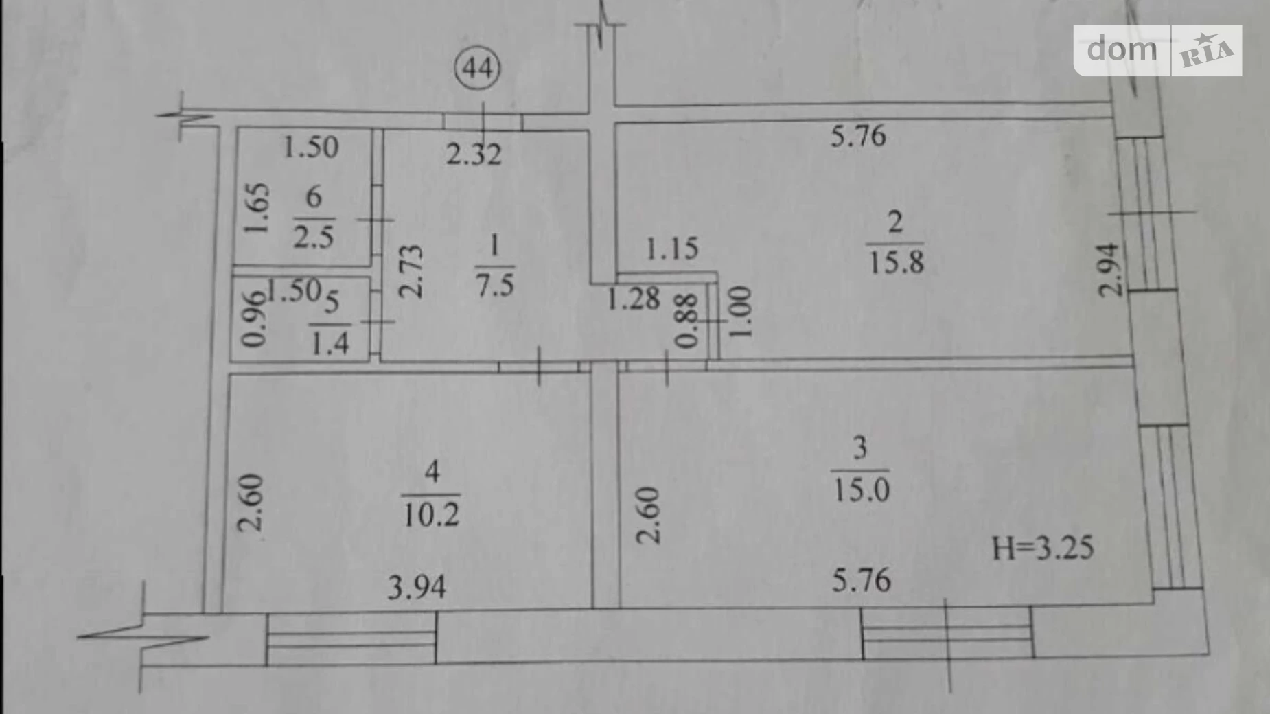 Продается 2-комнатная квартира 52 кв. м в Харькове, ул. Кричевского, 42 - фото 4