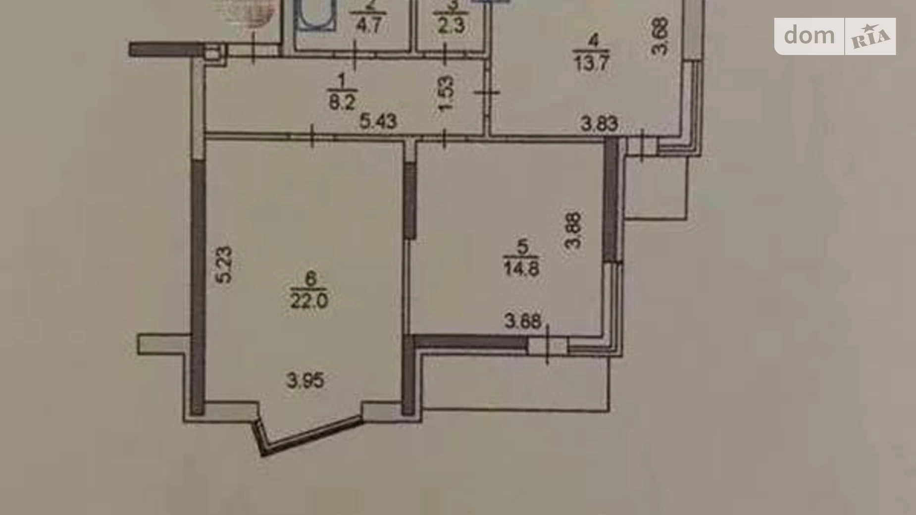 Продается 2-комнатная квартира 70 кв. м в Киеве, ул. Михаила Романова, 2 - фото 2