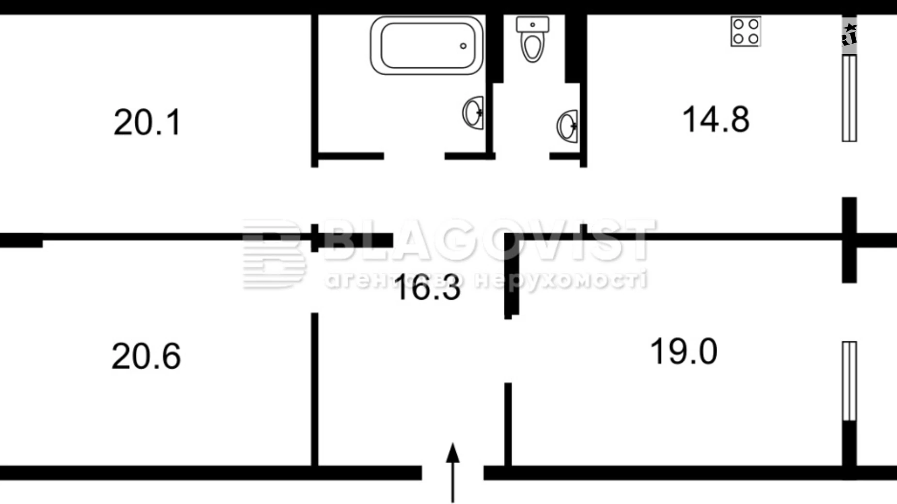 Продается 3-комнатная квартира 109 кв. м в Киеве, ул. Златоустовская, 25А