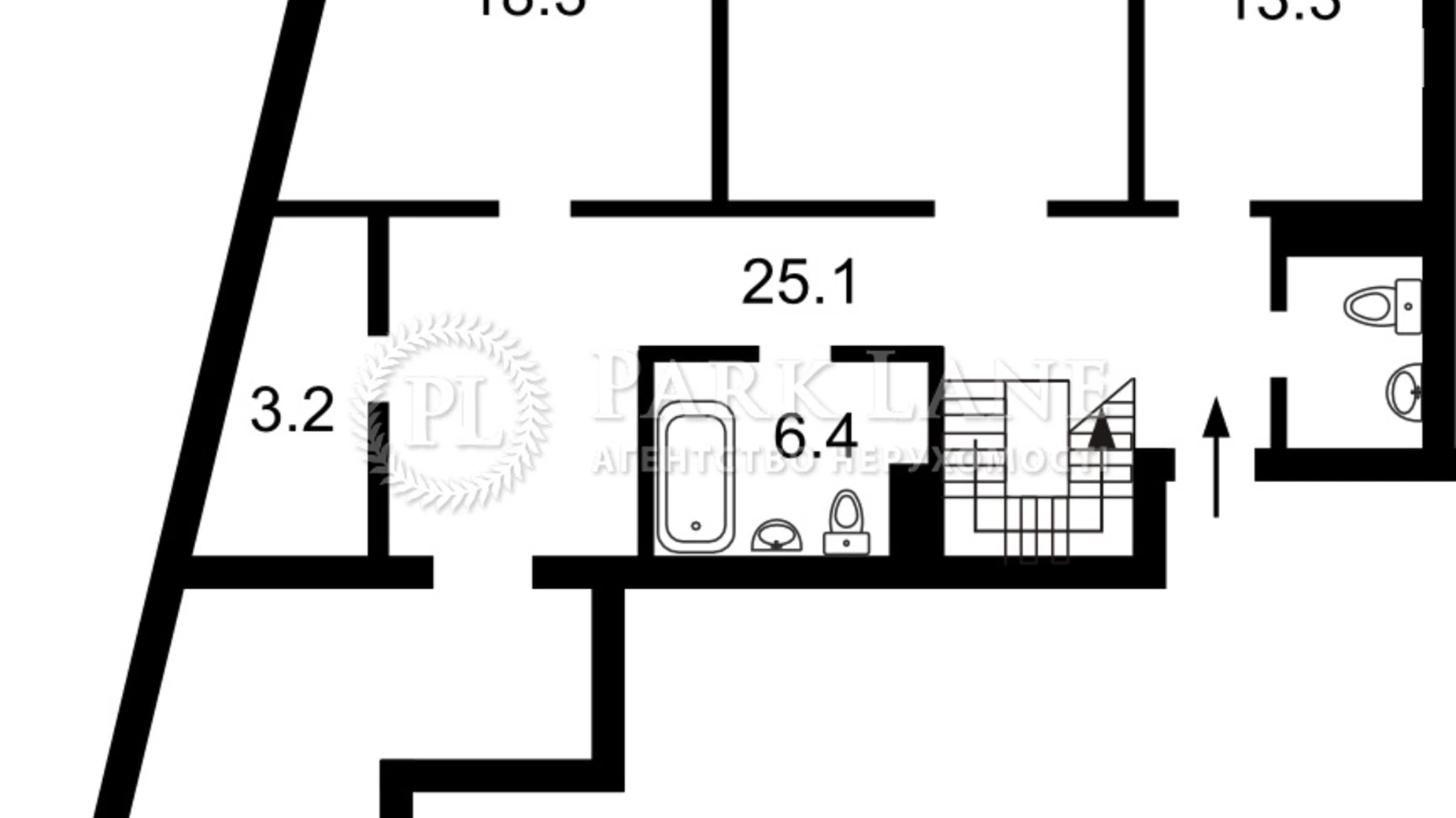 Продается 4-комнатная квартира 165 кв. м в Киеве, ул. Иорданская, 1 - фото 4