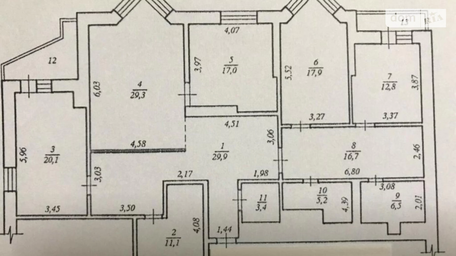 Продается 3-комнатная квартира 172 кв. м в Киеве, ул. Коновальца Евгения, 32Г