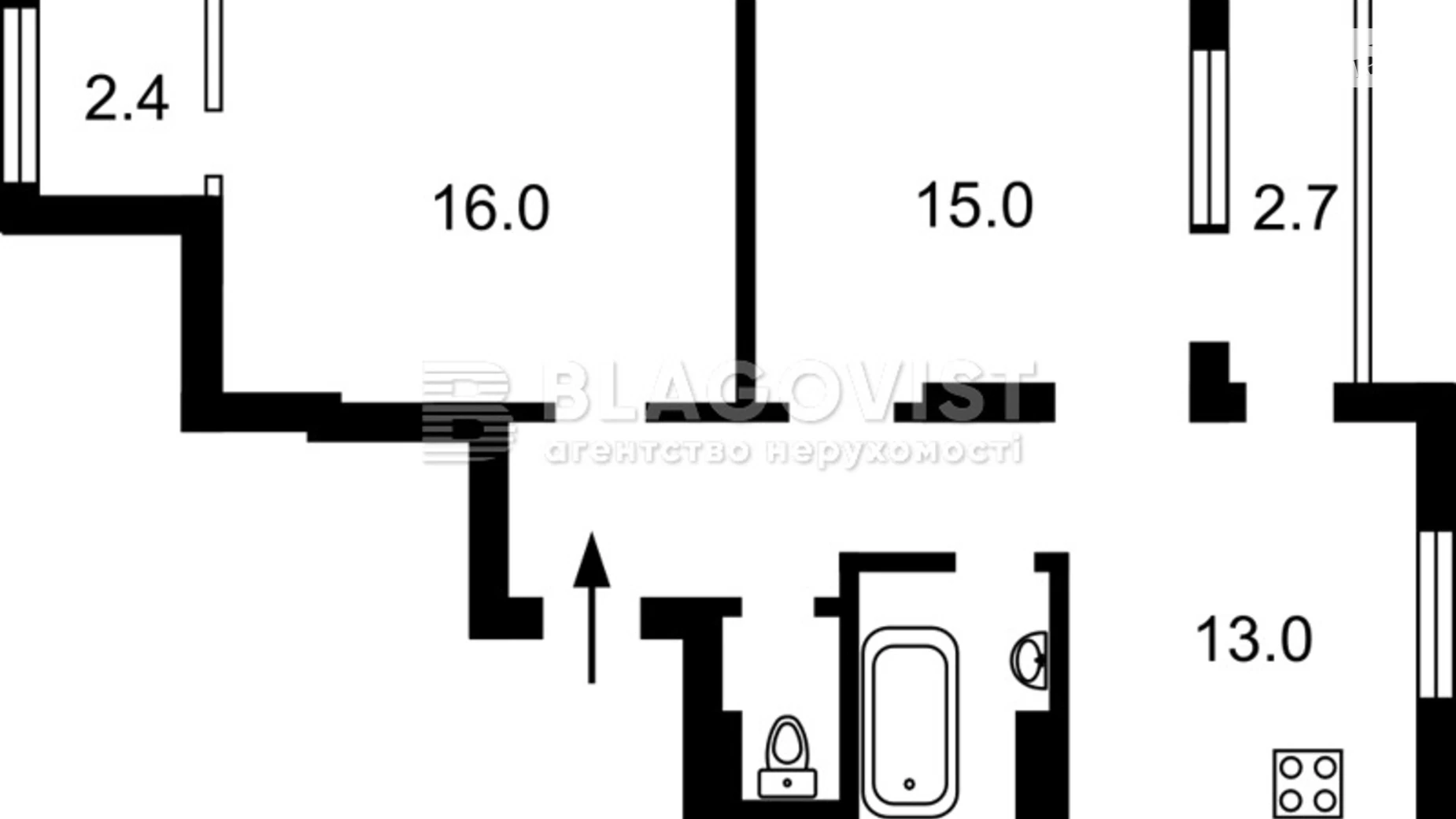 Продается 2-комнатная квартира 65.4 кв. м в Киеве, ул. Костанайская, 13 - фото 5