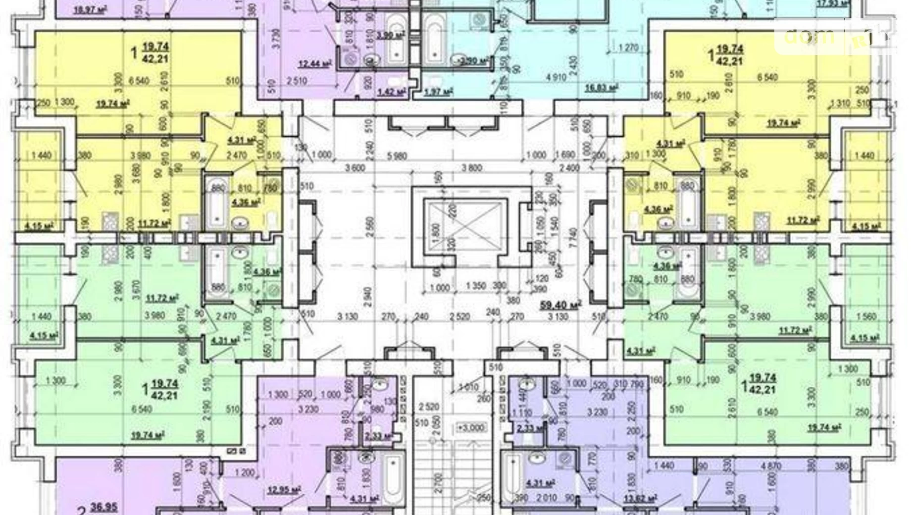 Продается 1-комнатная квартира 43 кв. м в Харькове, ул. Мира, 1 - фото 3