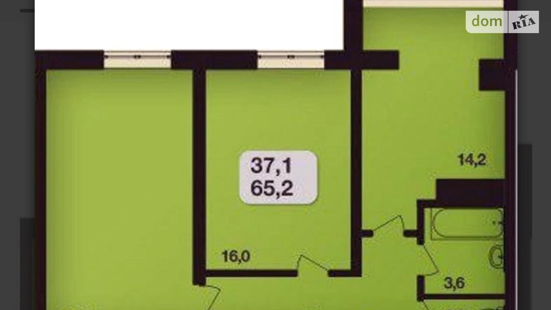 Продается 2-комнатная квартира 65.2 кв. м в Ровно, ул. Защитников Мариуполя(Костромская) - фото 3