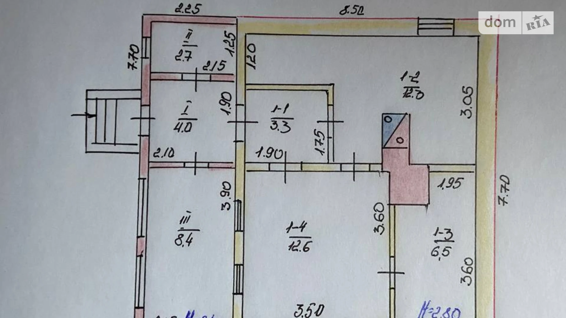 Продается одноэтажный дом 49 кв. м с мебелью, цена: 13000 $ - фото 3