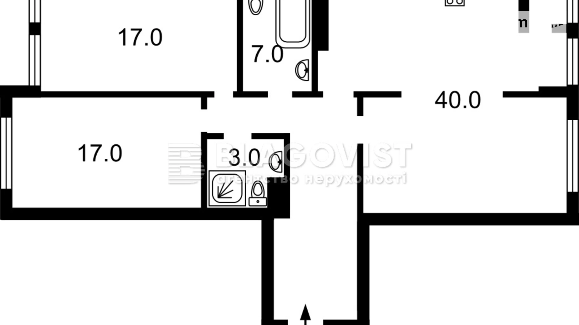 Продается 3-комнатная квартира 98 кв. м в Киеве, ул. Юношеская, 8