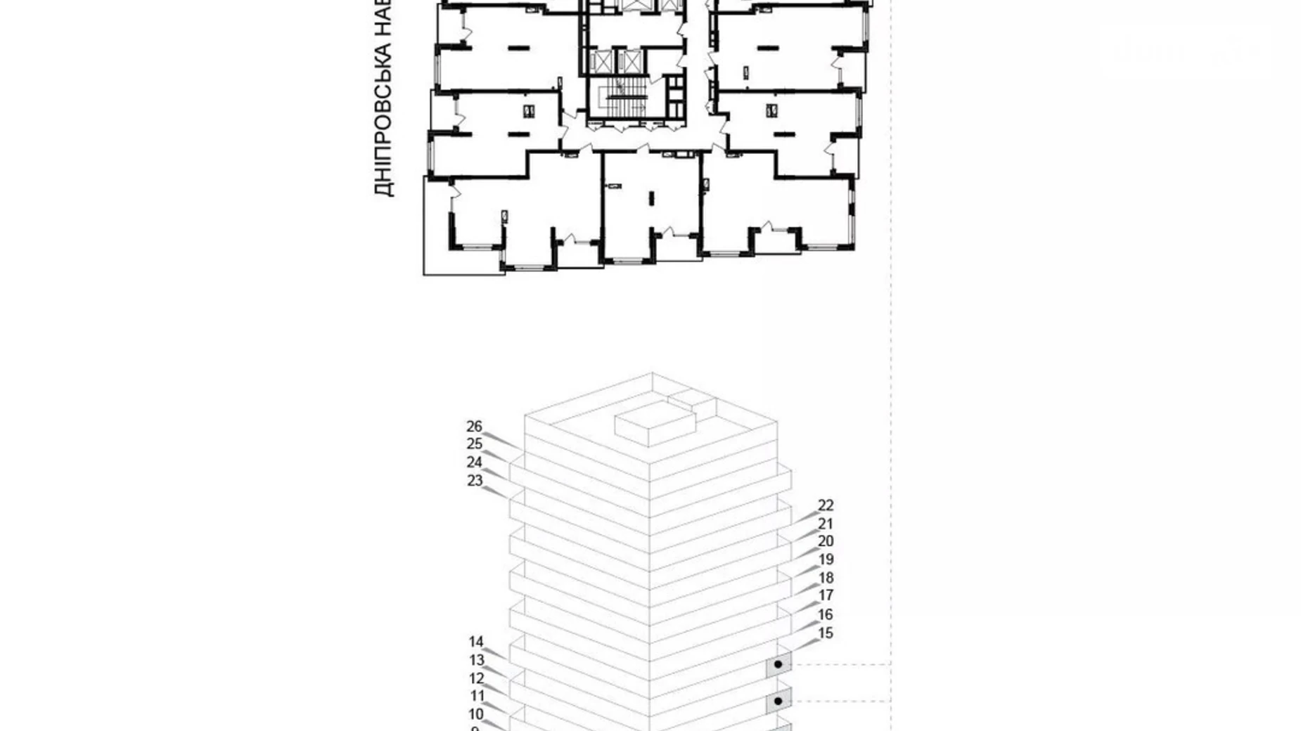 Продается 2-комнатная квартира 86.7 кв. м в Киеве, ул. Березняковская, 29 - фото 3