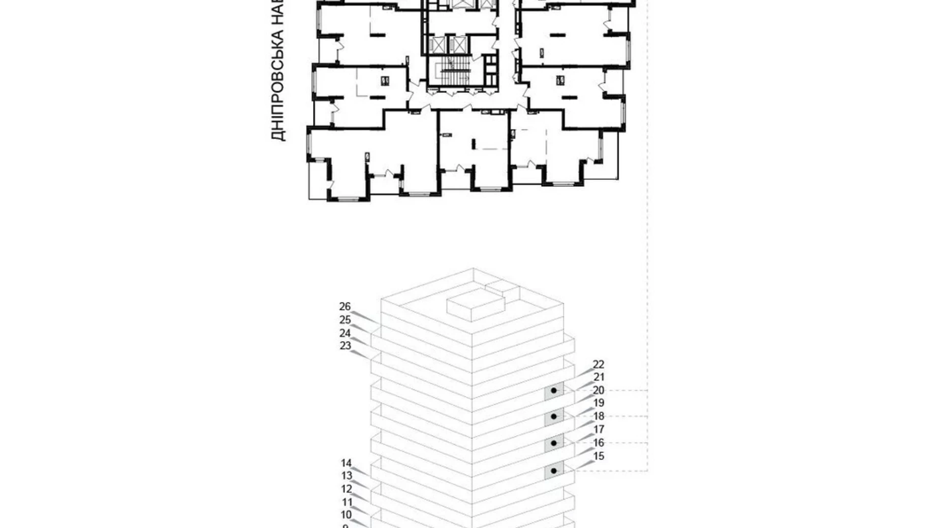 Продается 1-комнатная квартира 92.9 кв. м в Киеве, ул. Березняковская, 29 - фото 3