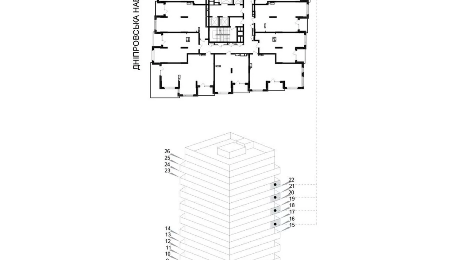 Продается 1-комнатная квартира 87.4 кв. м в Киеве, ул. Березняковская, 29 - фото 3