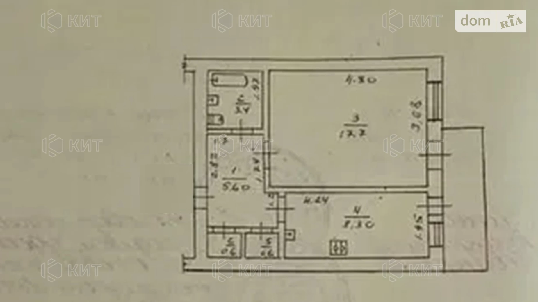 Продається 1-кімнатна квартира 38 кв. м у Харкові, в'їзд Москалівський, 9 - фото 5