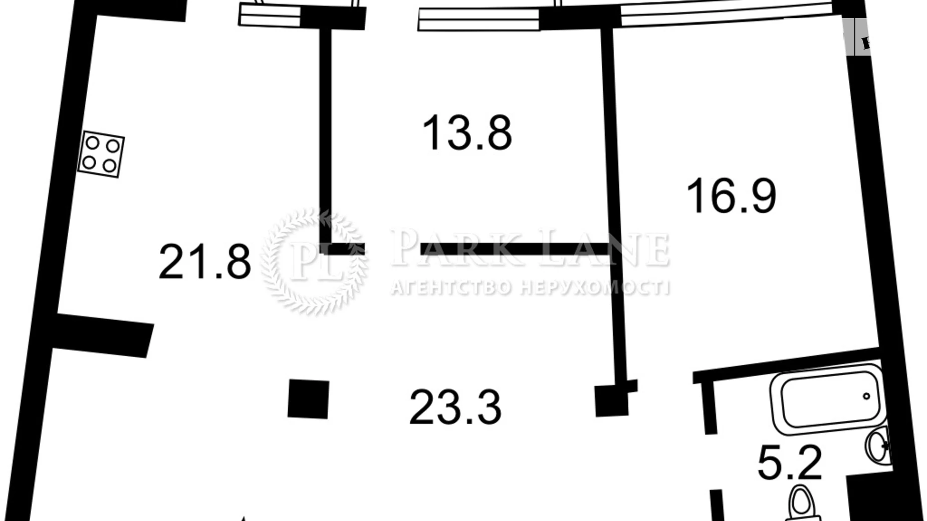 Продается 2-комнатная квартира 85 кв. м в Киеве, ул. Ломоносова, 71Б - фото 2