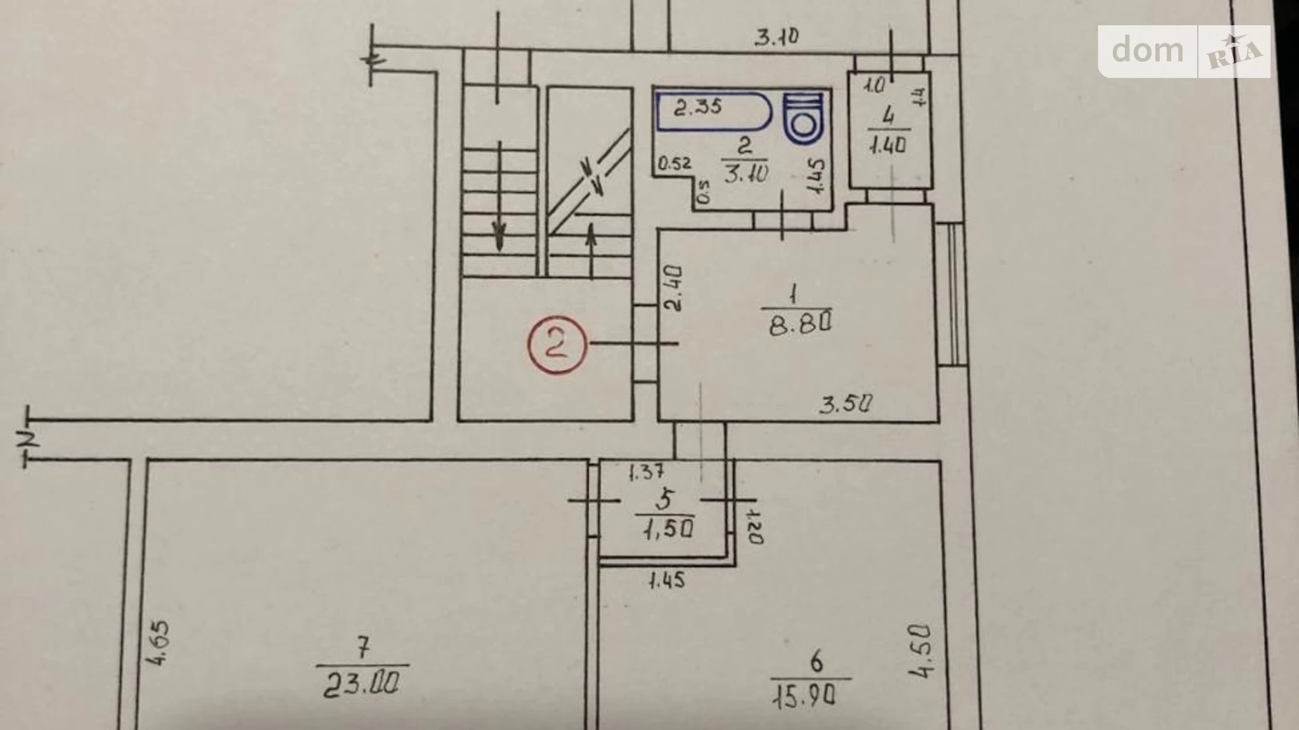 Продається 2-кімнатна квартира 61 кв. м у Ужгороді, вул. Гуса Яна