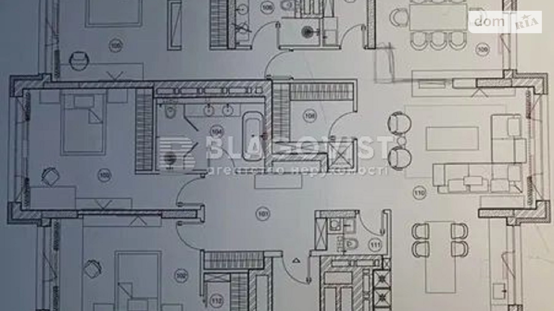 Продається 5-кімнатна квартира 185 кв. м у Києві, просп. Оболонський, 26