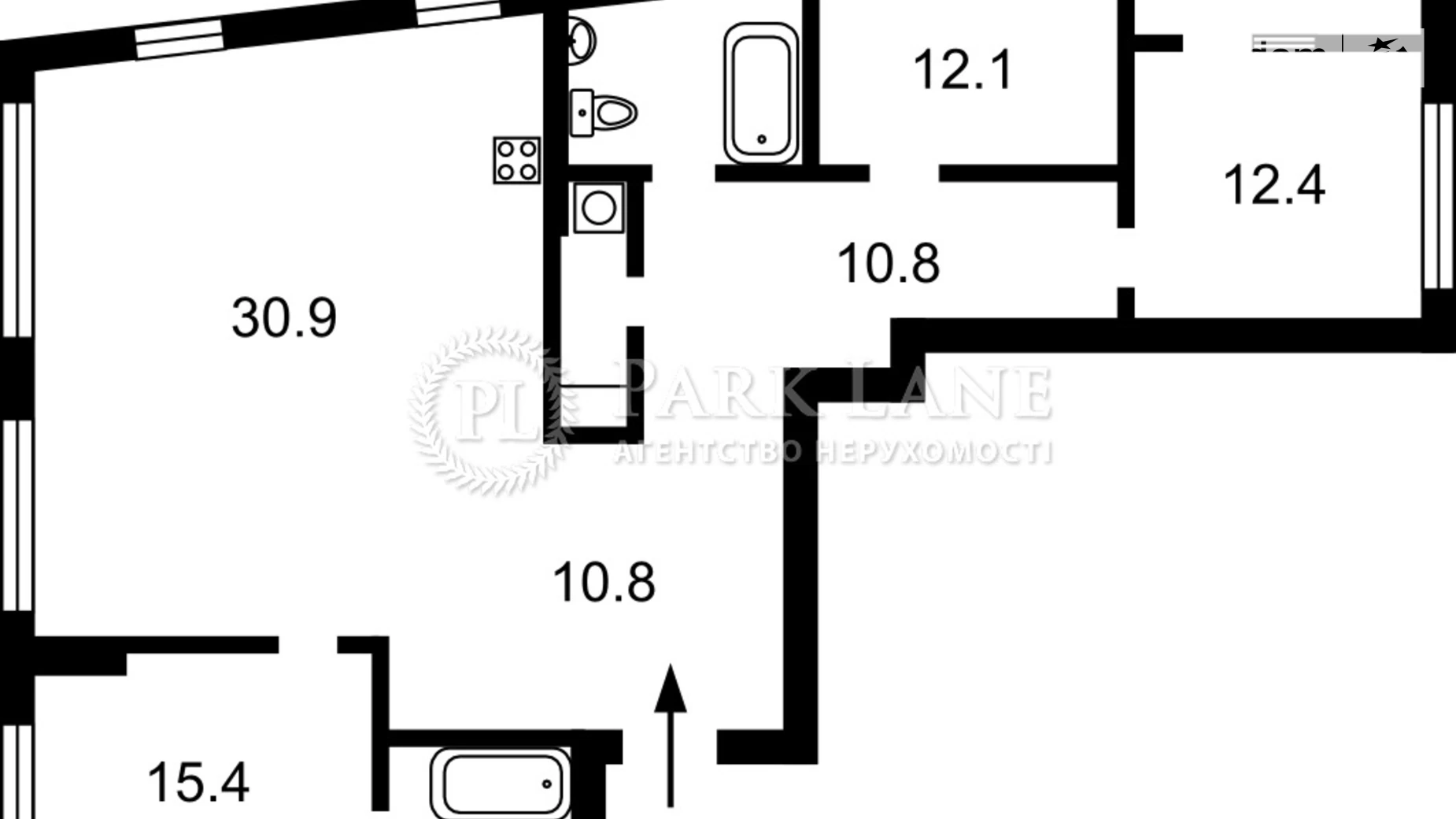 Продается 4-комнатная квартира 111 кв. м в Киеве, ул. Заречная, 4 - фото 2