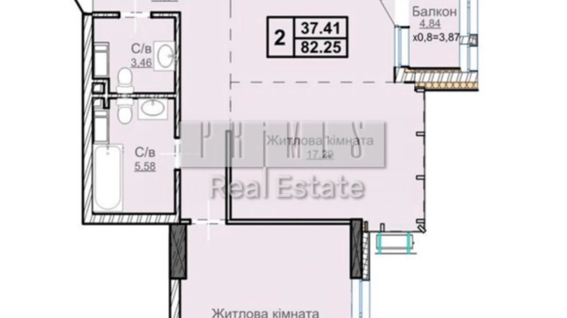 Продається 3-кімнатна квартира 83 кв. м у Києві, вул. Андрія Верхогляда(Драгомирова), 4