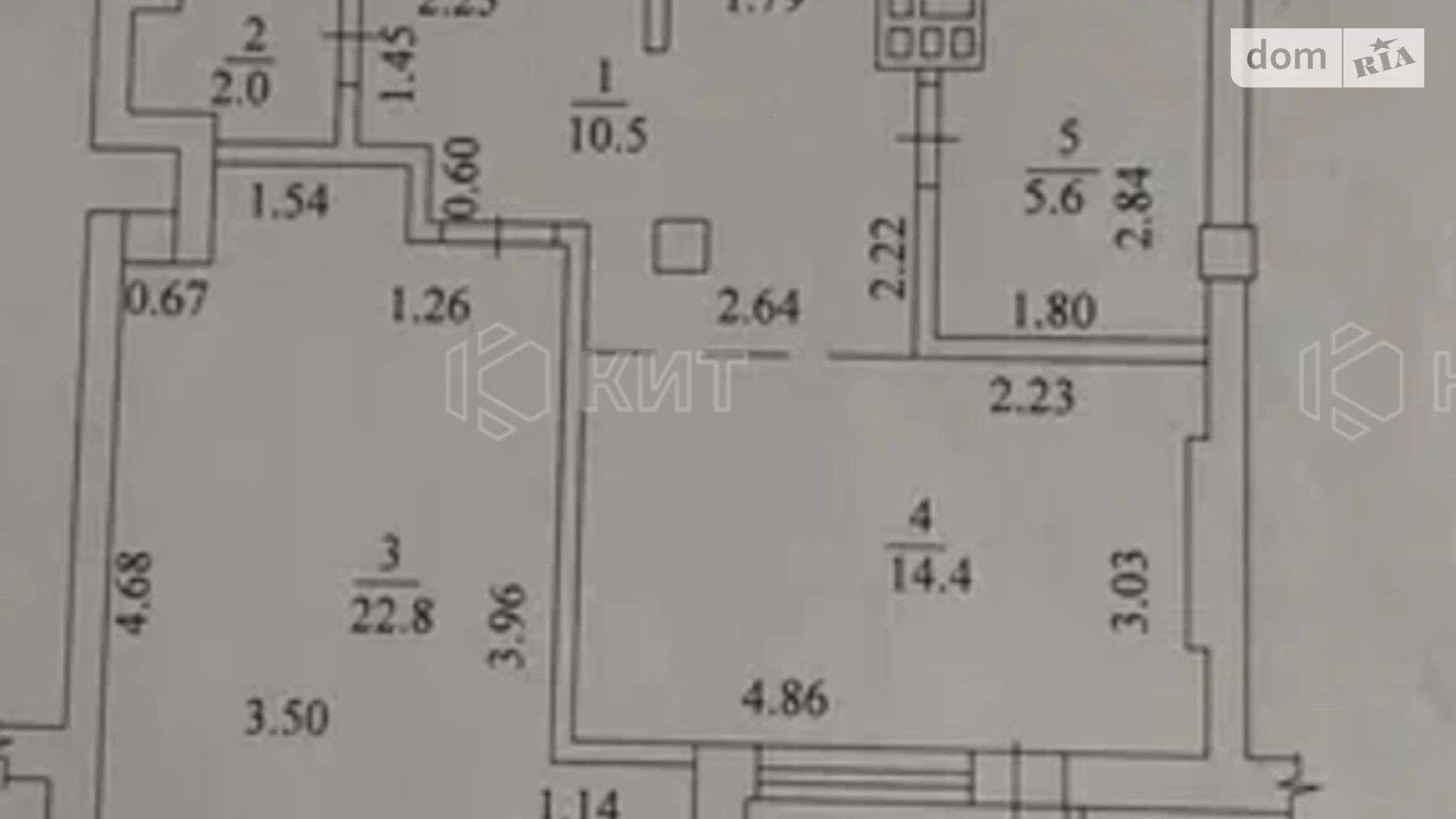 Продается 2-комнатная квартира 60 кв. м в Харькове, просп. Науки, 77