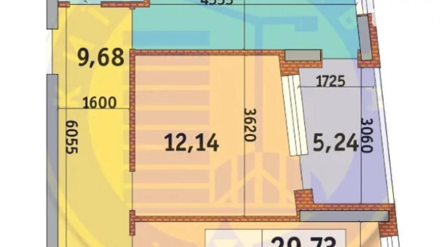 Продается 2-комнатная квартира 66 кв. м в Киеве, ул. Дубищанская, 5