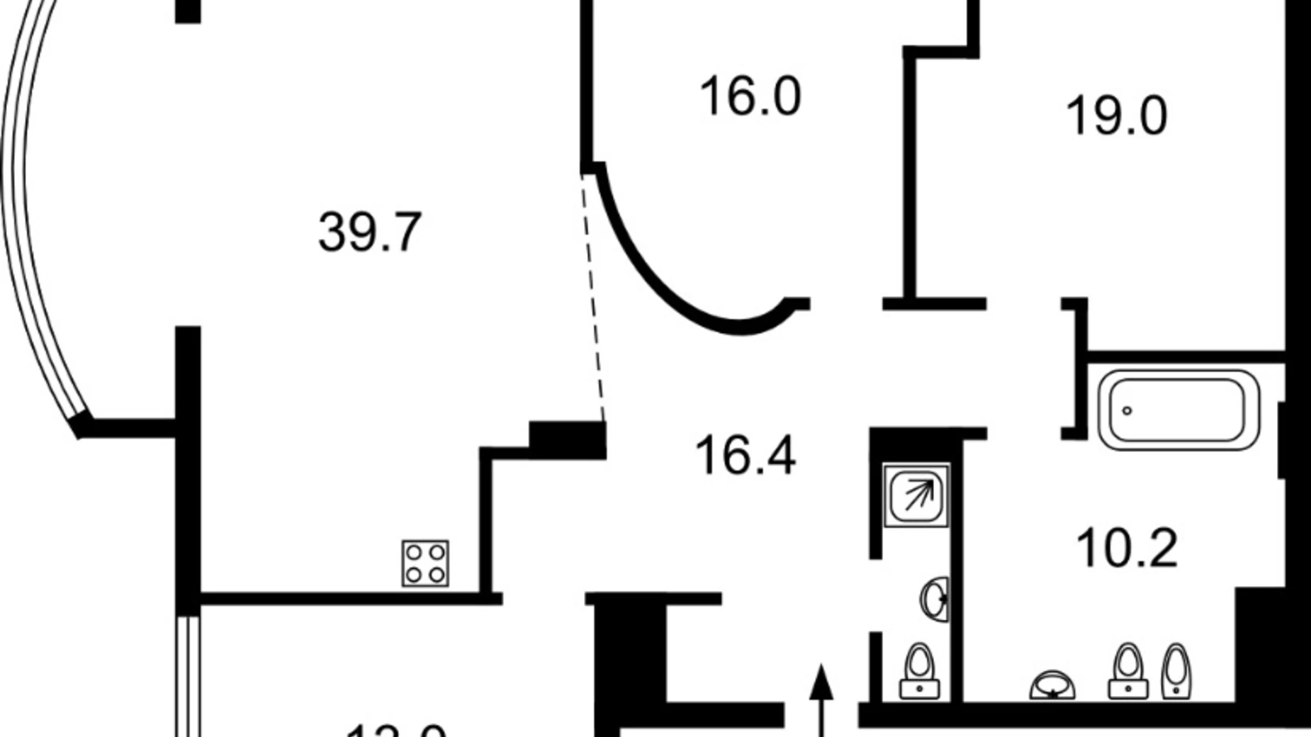 Продается 4-комнатная квартира 121 кв. м в Киеве, ул. Провиантская(Гали Тимофеевой), 3