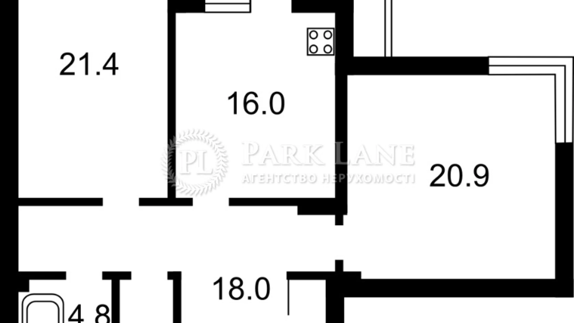 Продается 2-комнатная квартира 84.7 кв. м в Киеве, ул. Константина Данькевича, 14 - фото 3