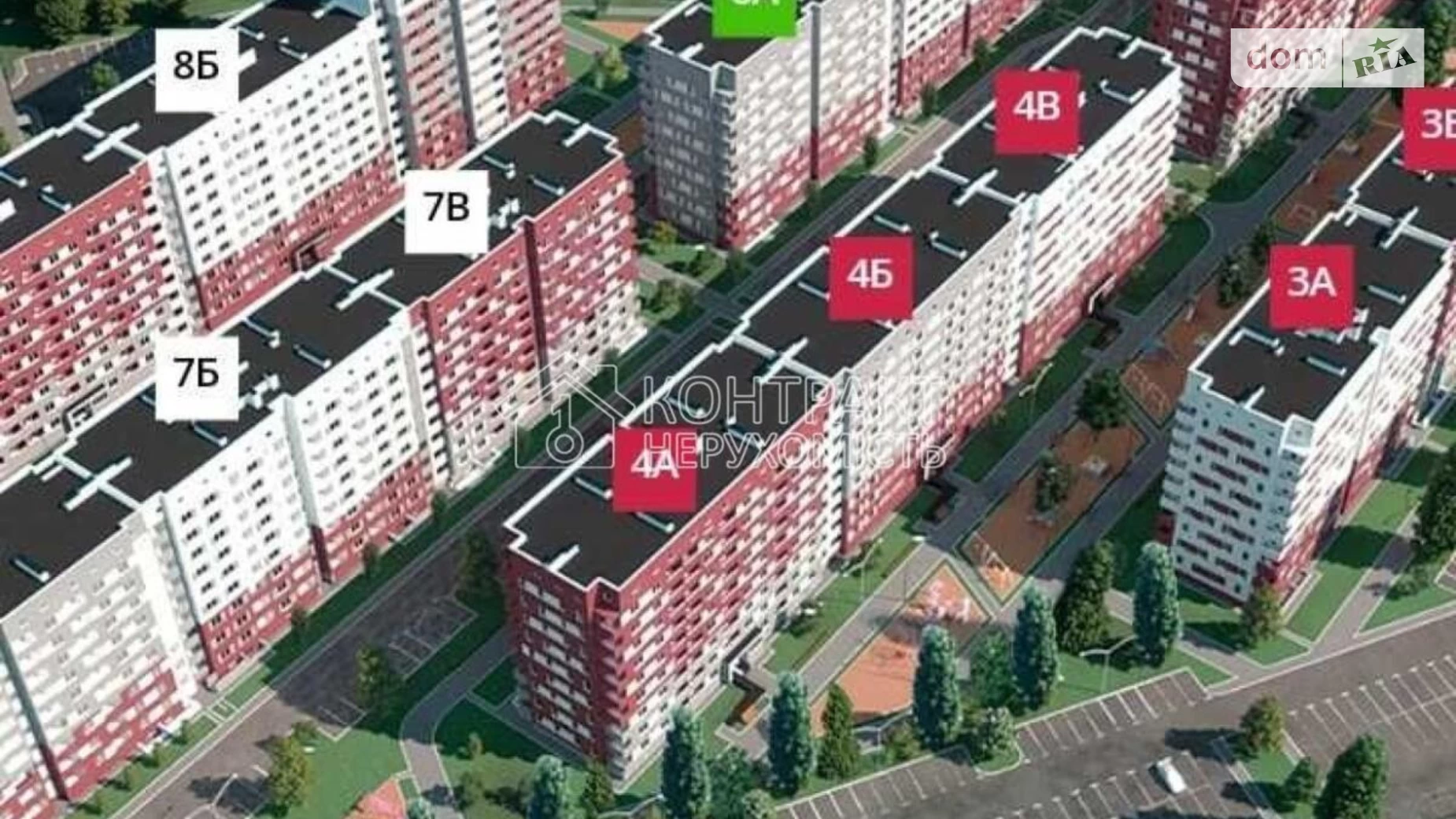 Продается 1-комнатная квартира 37 кв. м в Харькове, ул. Борткевича