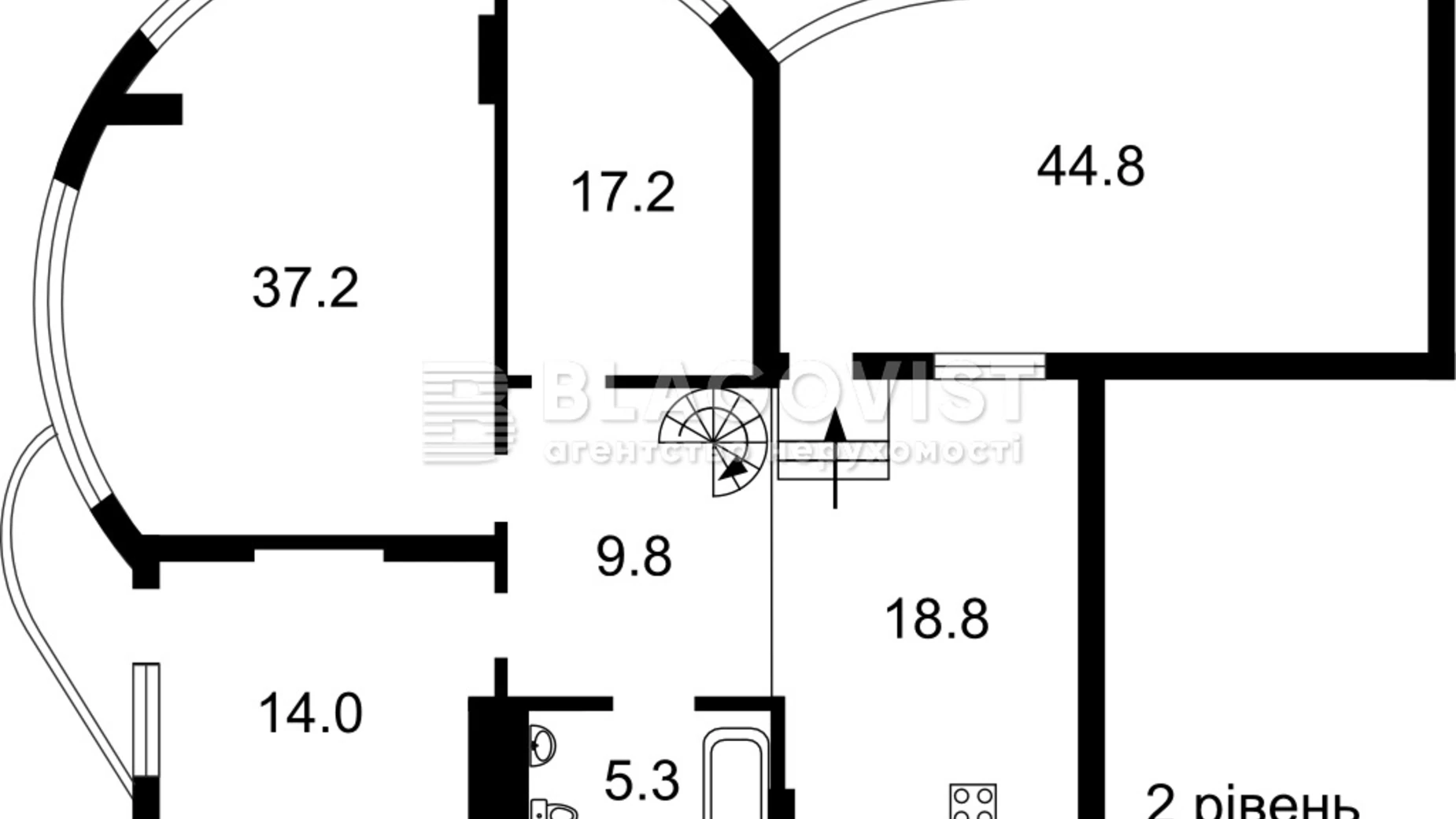 Продается 3-комнатная квартира 160 кв. м в Киеве, ул. Генерала Шаповала(Механизаторов), 2