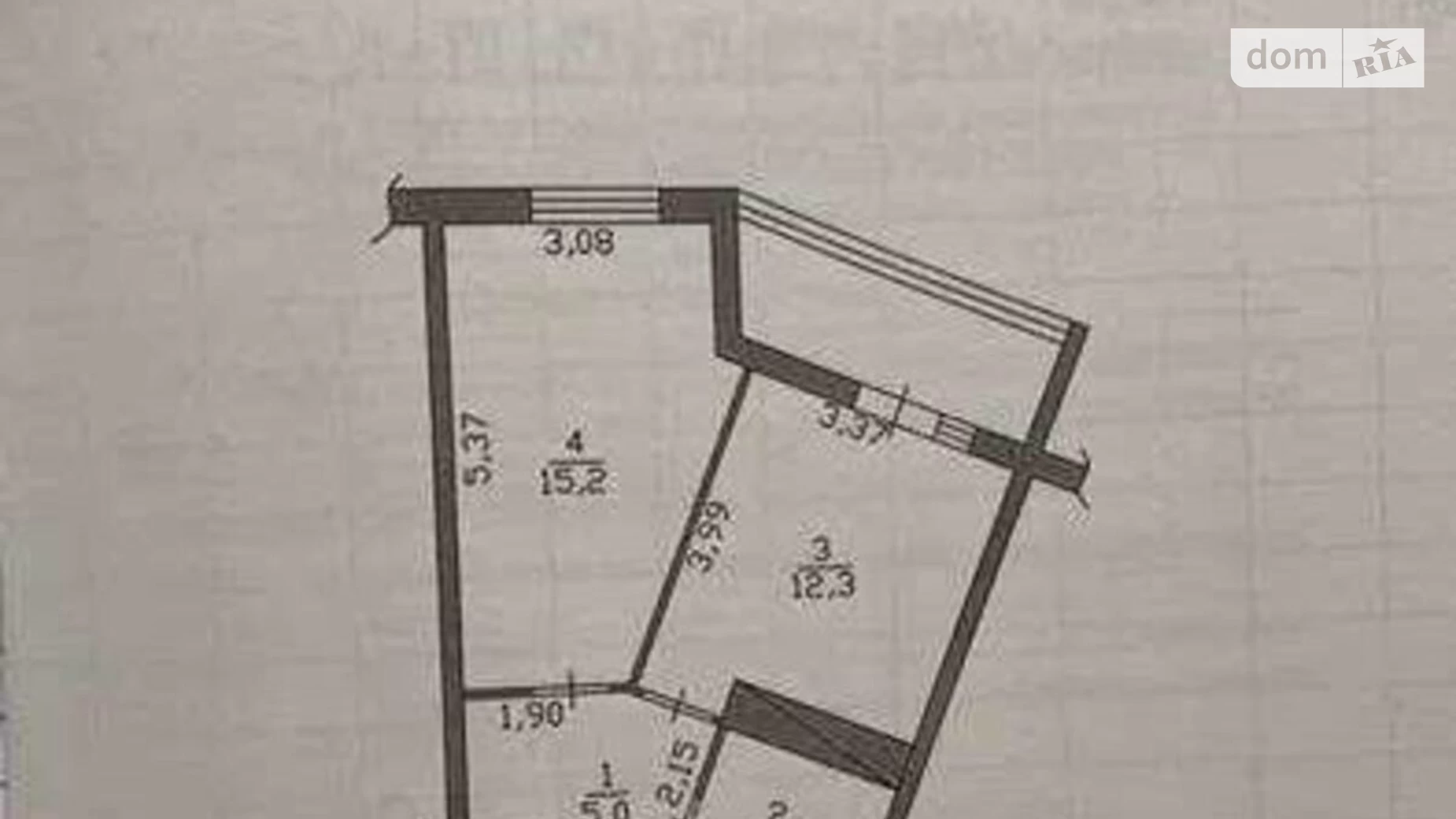 Продается 1-комнатная квартира 41 кв. м в Броварах, ул. Сергея Москаленко, 55