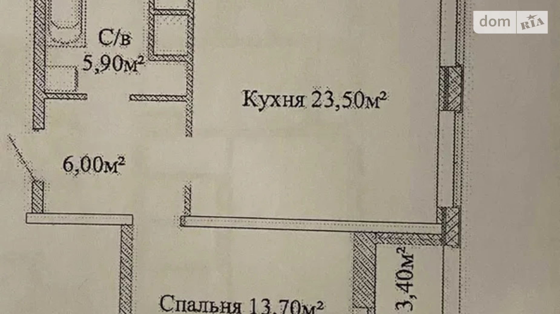 Продается 1-комнатная квартира 52 кв. м в Одессе, ул. Варненская, 27/2А