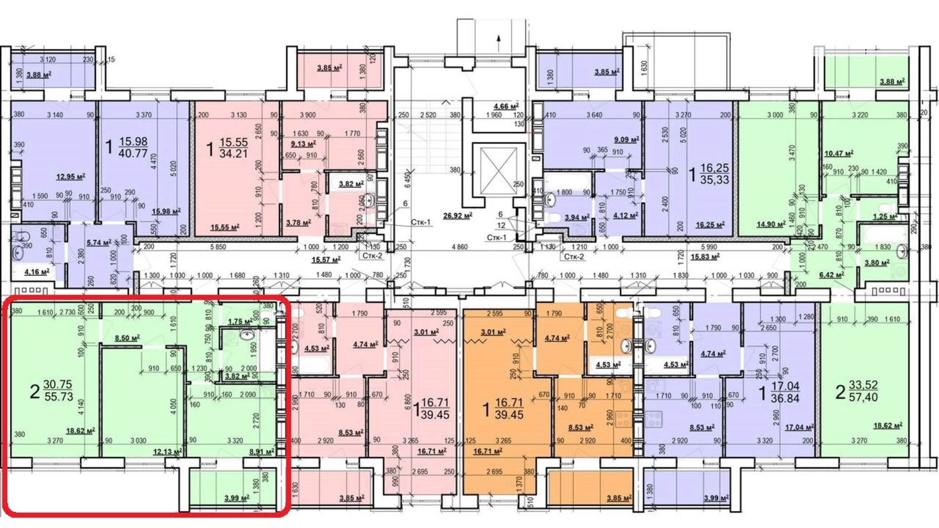 Продается 2-комнатная квартира 57 кв. м в Харькове, ул. Мира, 7 - фото 3