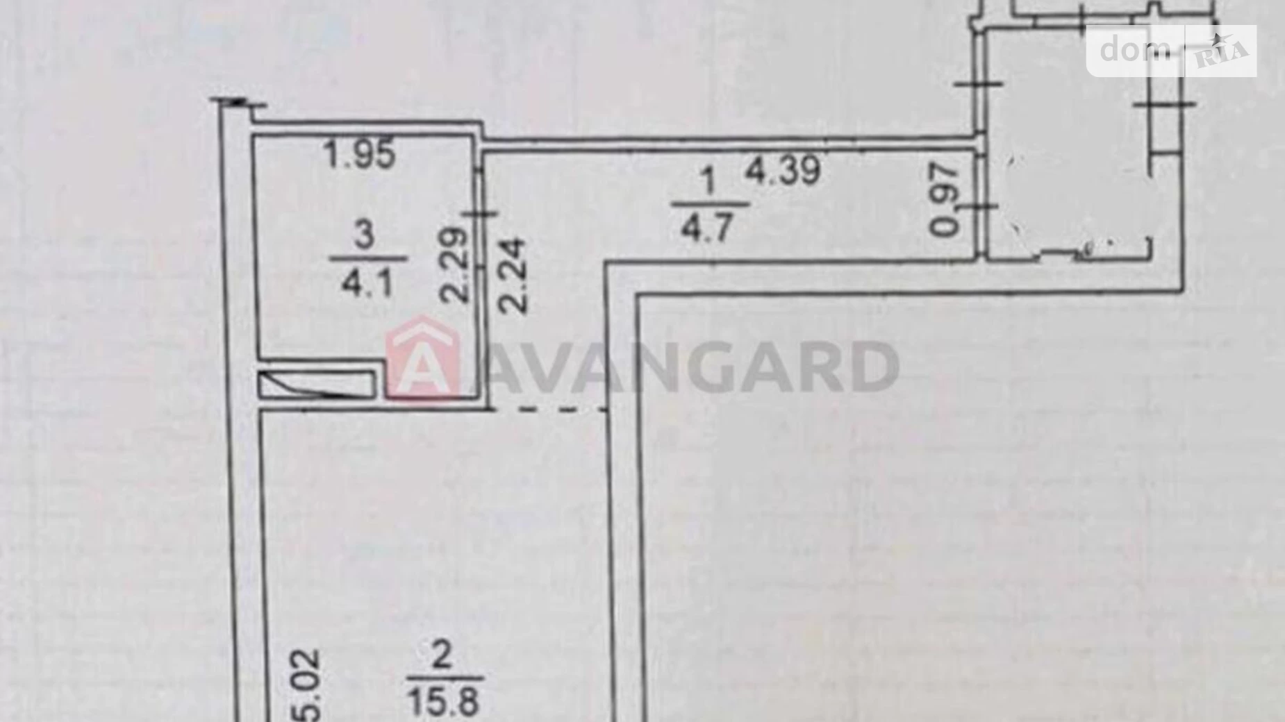 Продается 1-комнатная квартира 25 кв. м в Киеве, пер. Балтийский