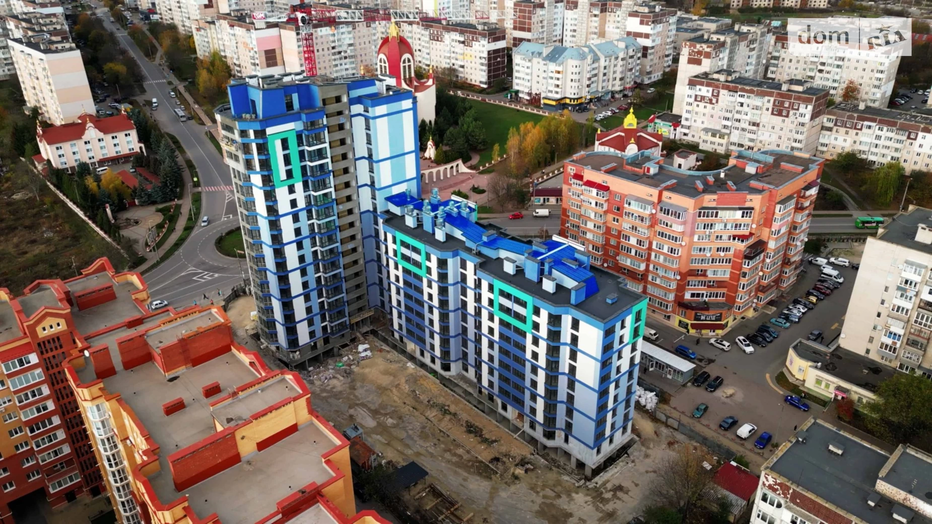 2-комнатная квартира 63.4 кв. м в Тернополе, бул. Кулиша Пантелеймона, 2