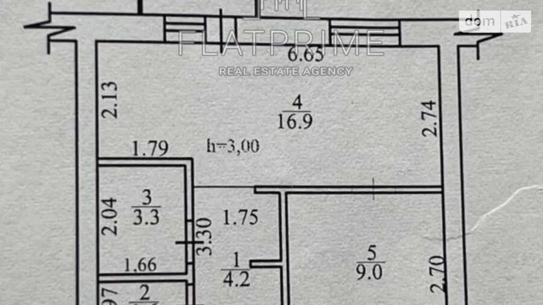 Продается 2-комнатная квартира 35 кв. м в Киеве, ул. Лейпцигская, 5