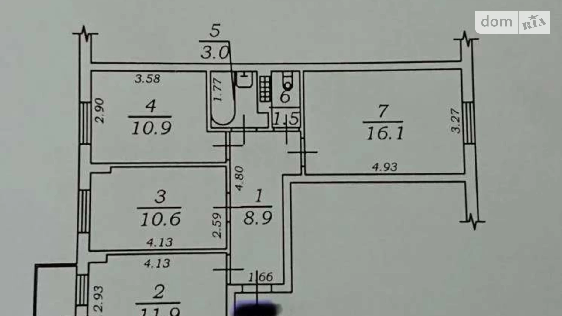 Продается 3-комнатная квартира 63 кв. м в Авангарде, ул. Европейская