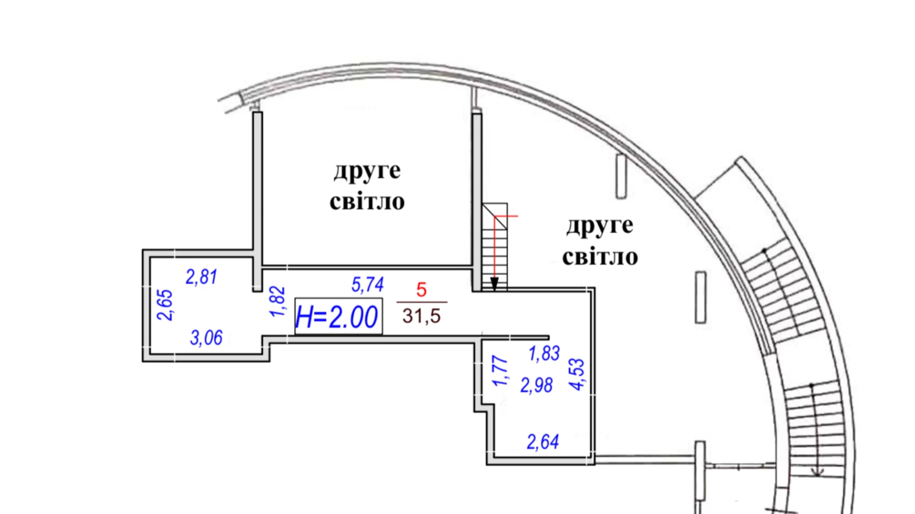 Продається офіс 161 кв. м в бізнес-центрі, цена: 500000 $ - фото 2