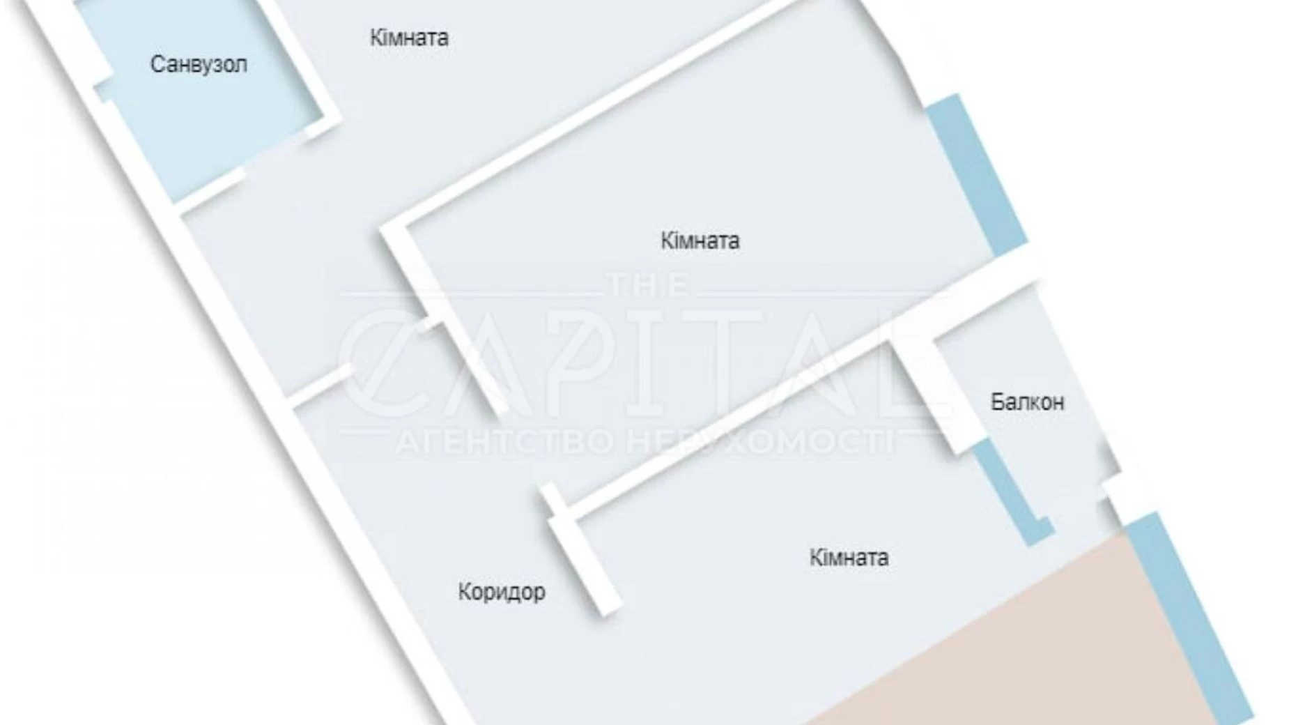 Продается 2-комнатная квартира 92 кв. м в Киеве, ул. Шолуденко, 30