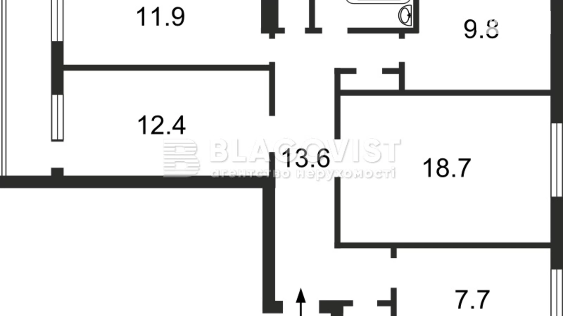 Продается 3-комнатная квартира 79.3 кв. м в Киеве, просп. Берестейский(Победы), 67В - фото 5