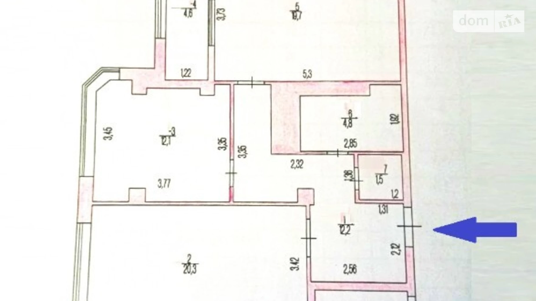 Продається 2-кімнатна квартира 81 кв. м у Одесі, вул. Владислава Бувалкіна(Генерала Бочарова), 44Б