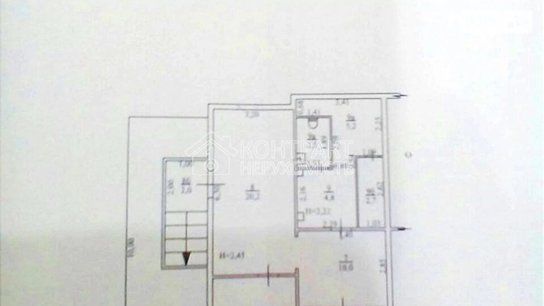 Продается помещения свободного назначения 102 кв. м в 16-этажном здании, цена: 35000 $ - фото 3