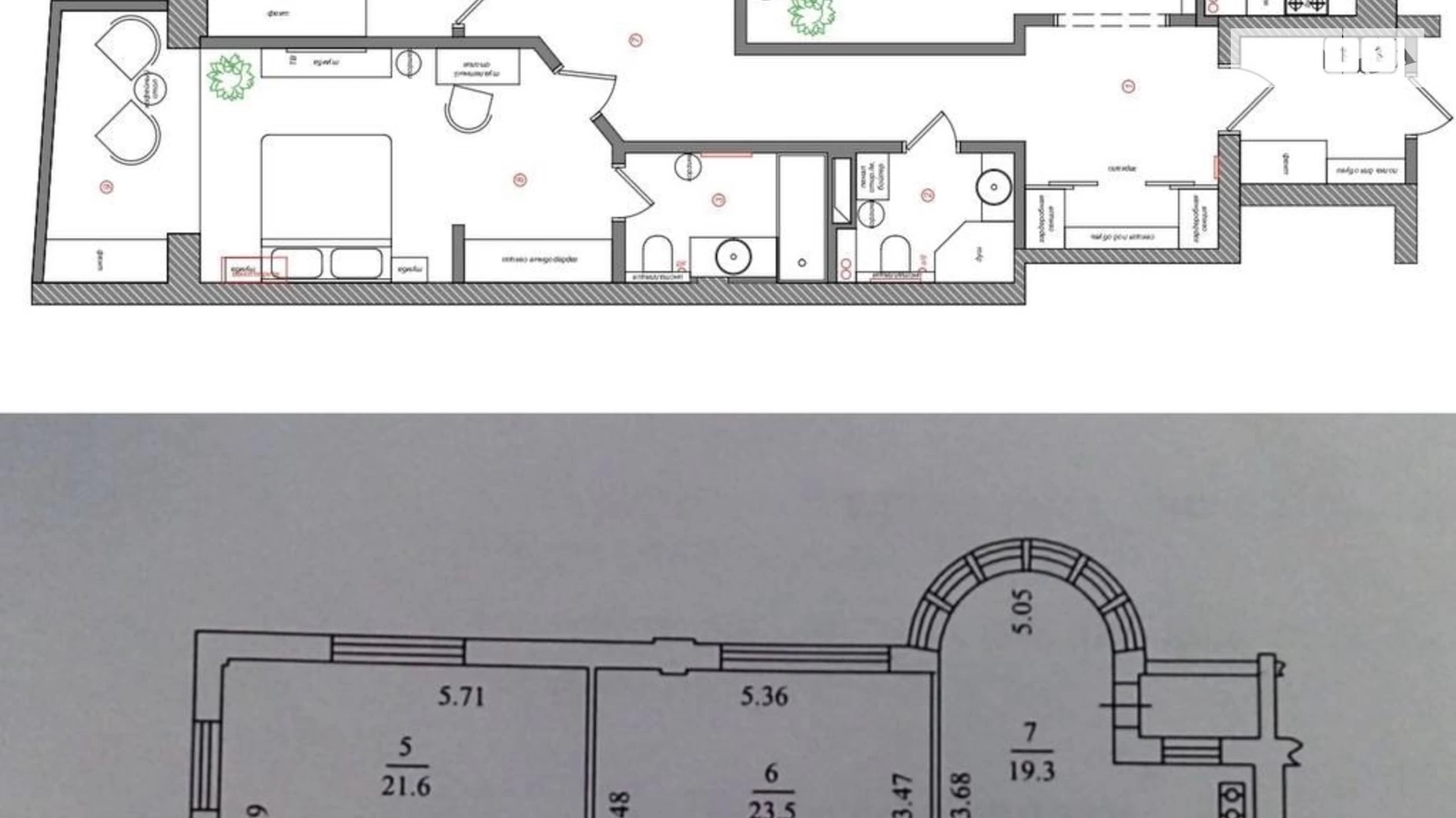 Продается 3-комнатная квартира 113 кв. м в Киеве, пер. Шишкинский, 6-8