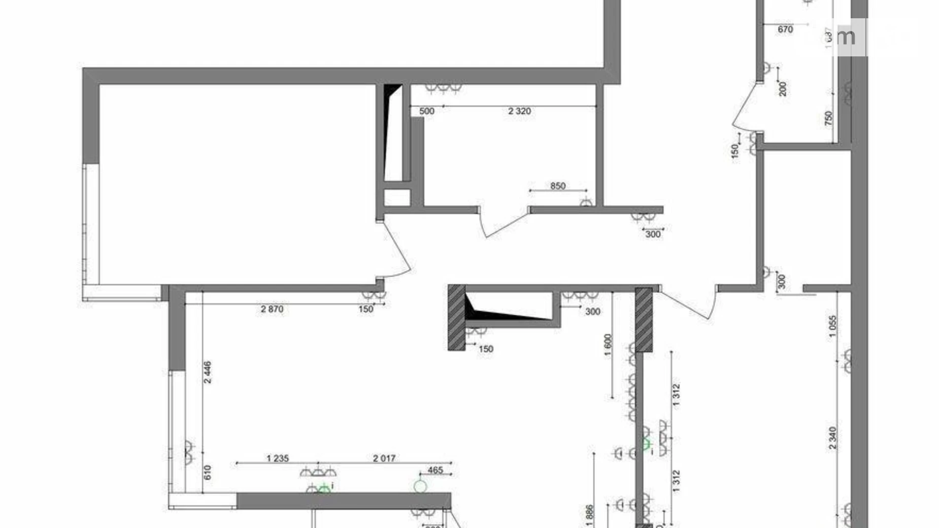 Продается 2-комнатная квартира 77 кв. м в Киеве, просп. Европейского Союза(Правды), 43А - фото 2