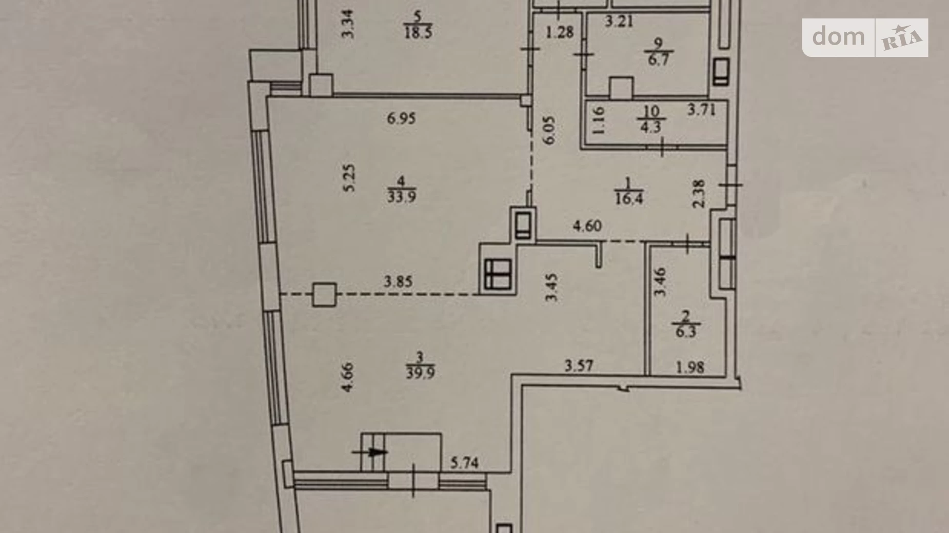 Продается 4-комнатная квартира 180 кв. м в Киеве, ул. Демеевская, 29