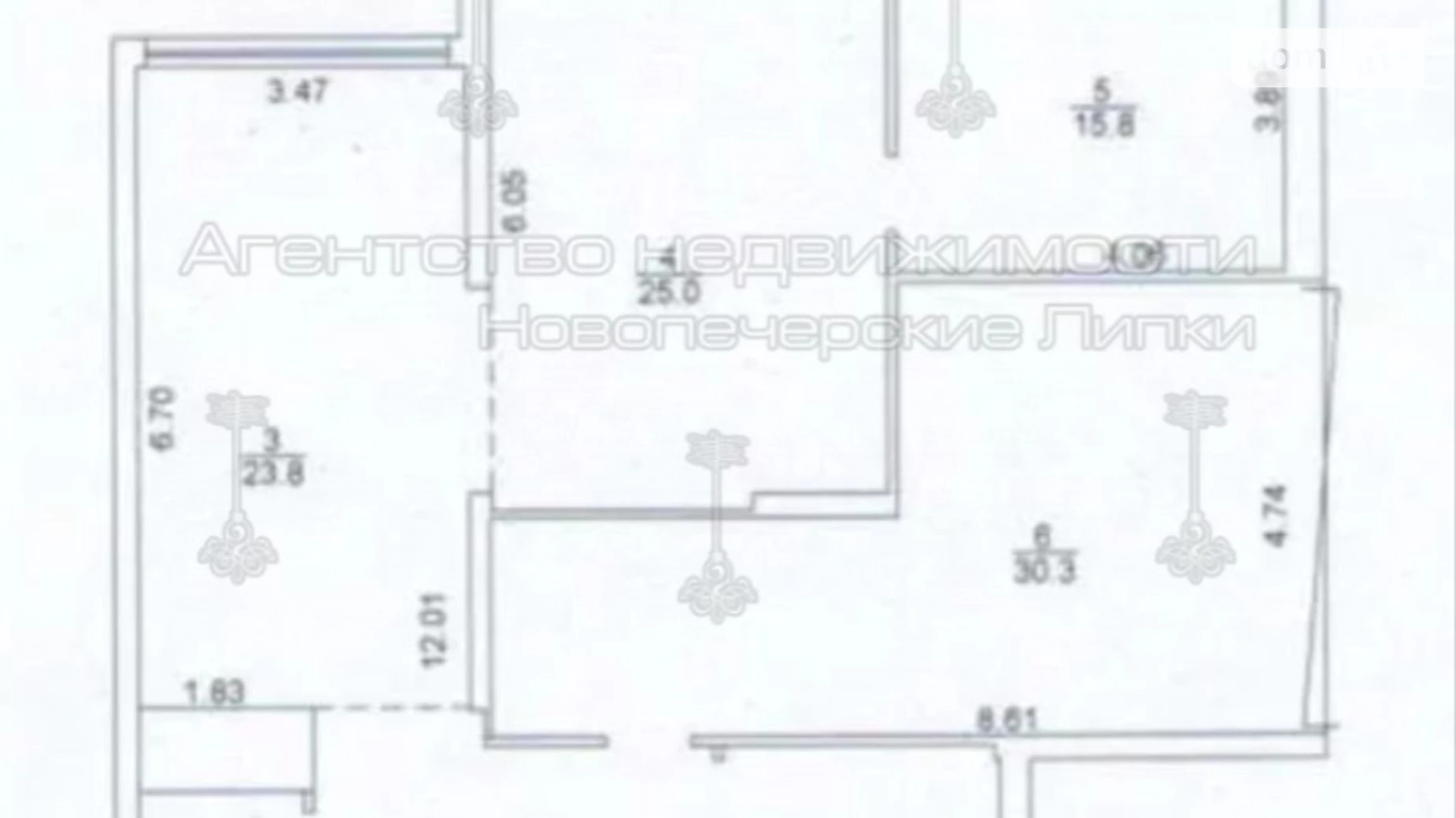 Продається 4-кімнатна квартира 133 кв. м у Києві, вул. Михайла Бойчука, 41