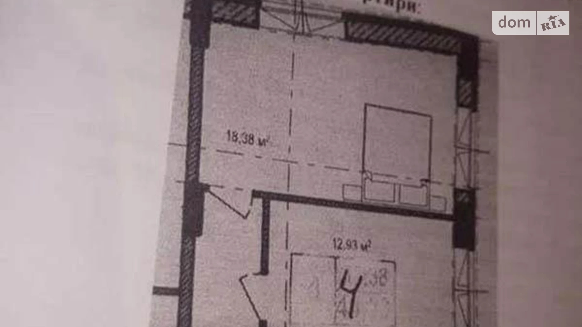 Продается 1-комнатная квартира 45 кв. м в Киеве, ул. Вишневая, 10/12 - фото 2