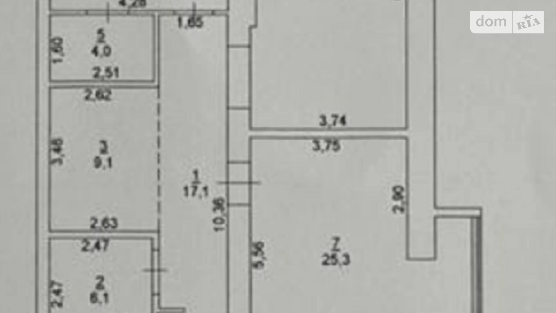 Продається 3-кімнатна квартира 104 кв. м у Одесі, вул. Зоопаркова - фото 5