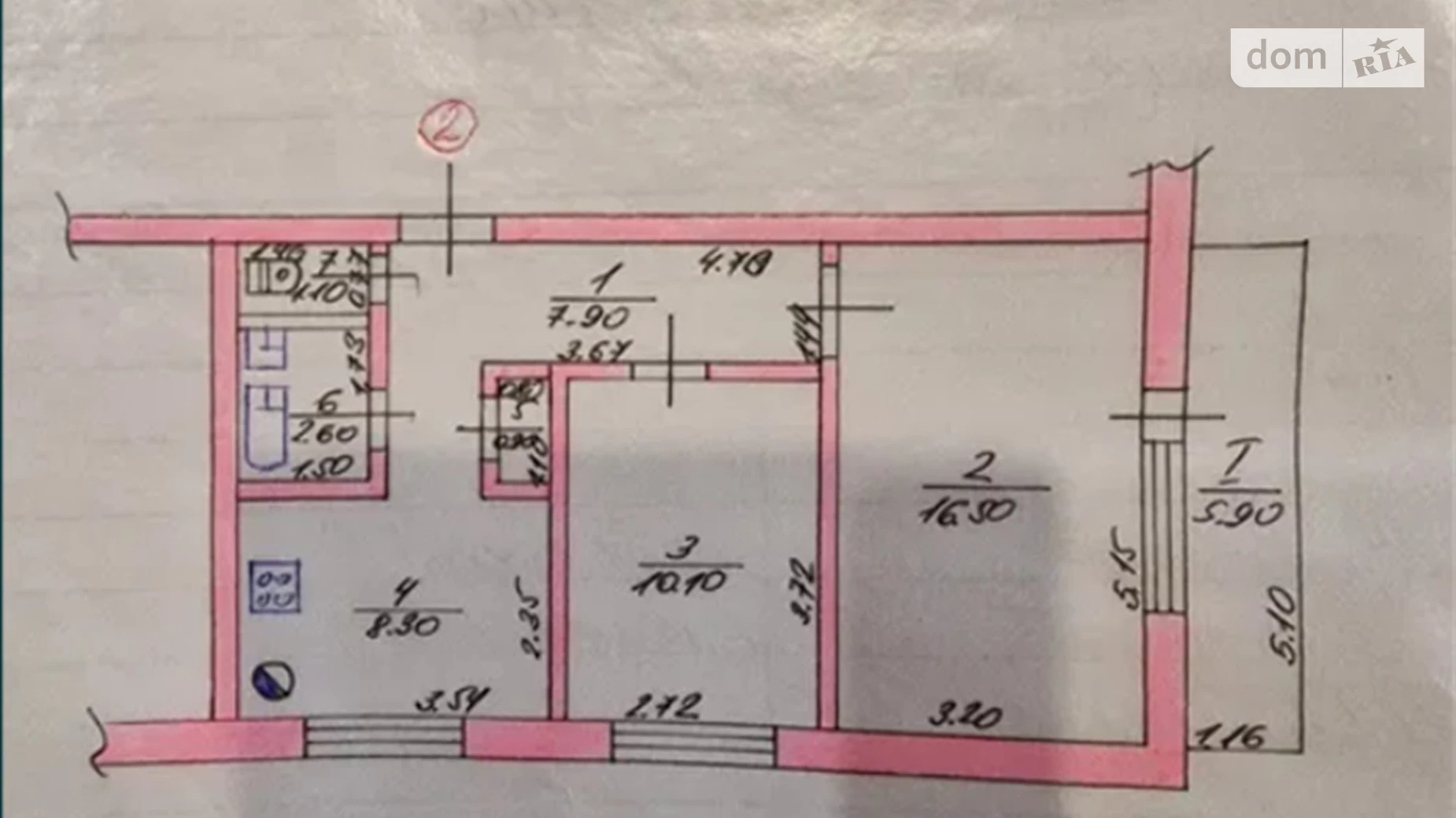 Продается 2-комнатная квартира 37 кв. м в Высоком, ул. Каштановая, 2