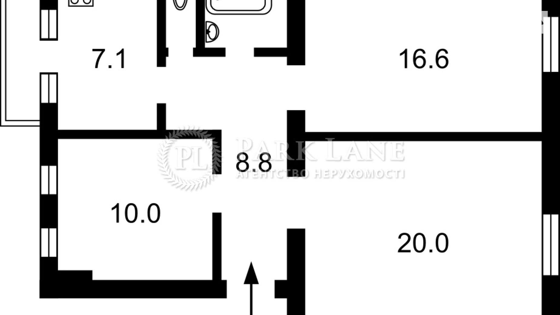 Продается 3-комнатная квартира 68 кв. м в Киеве, ул. Василия Тютюнника, 5