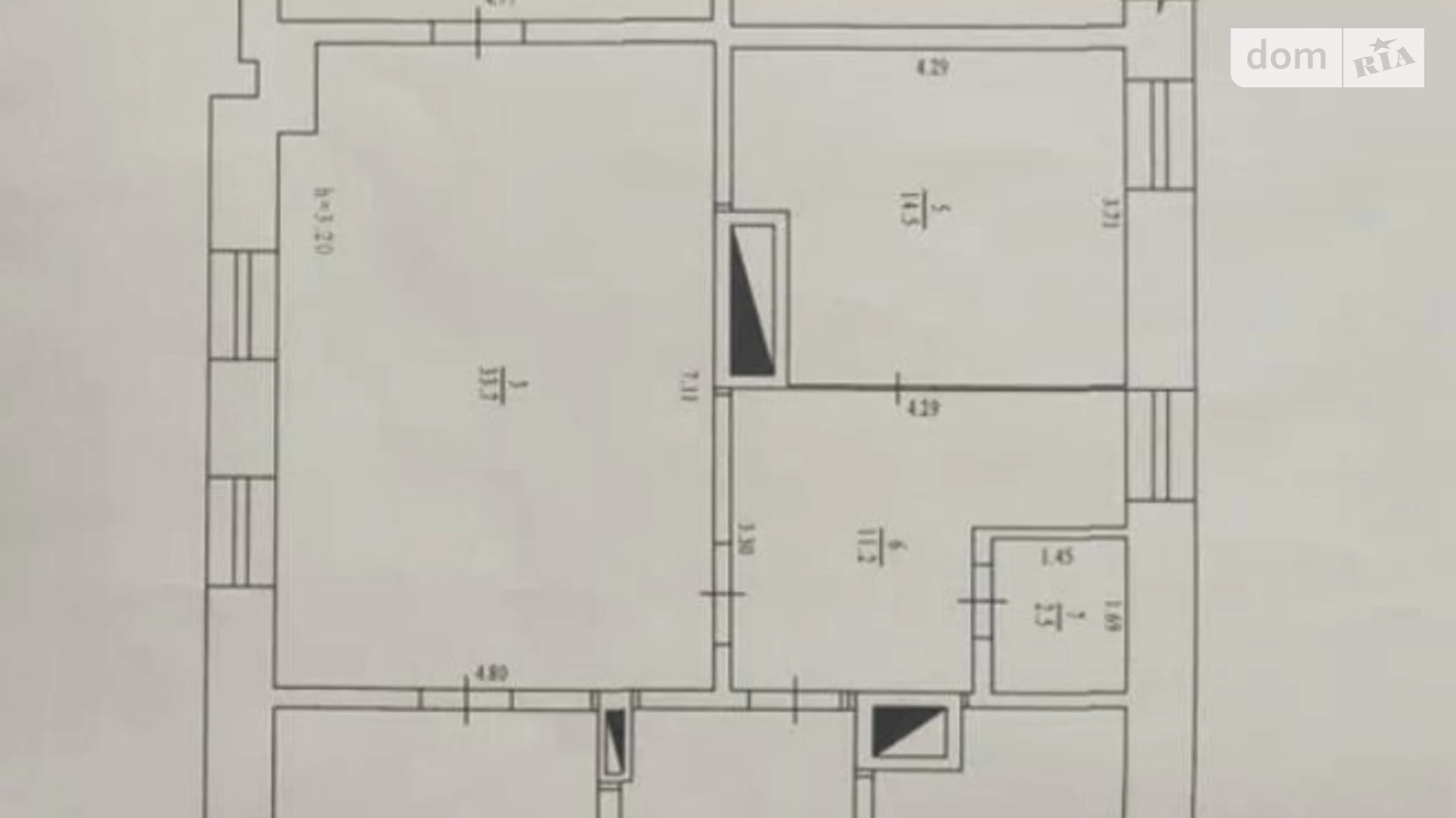 Продается 4-комнатная квартира 120 кв. м в Полтаве, ул. Шведская