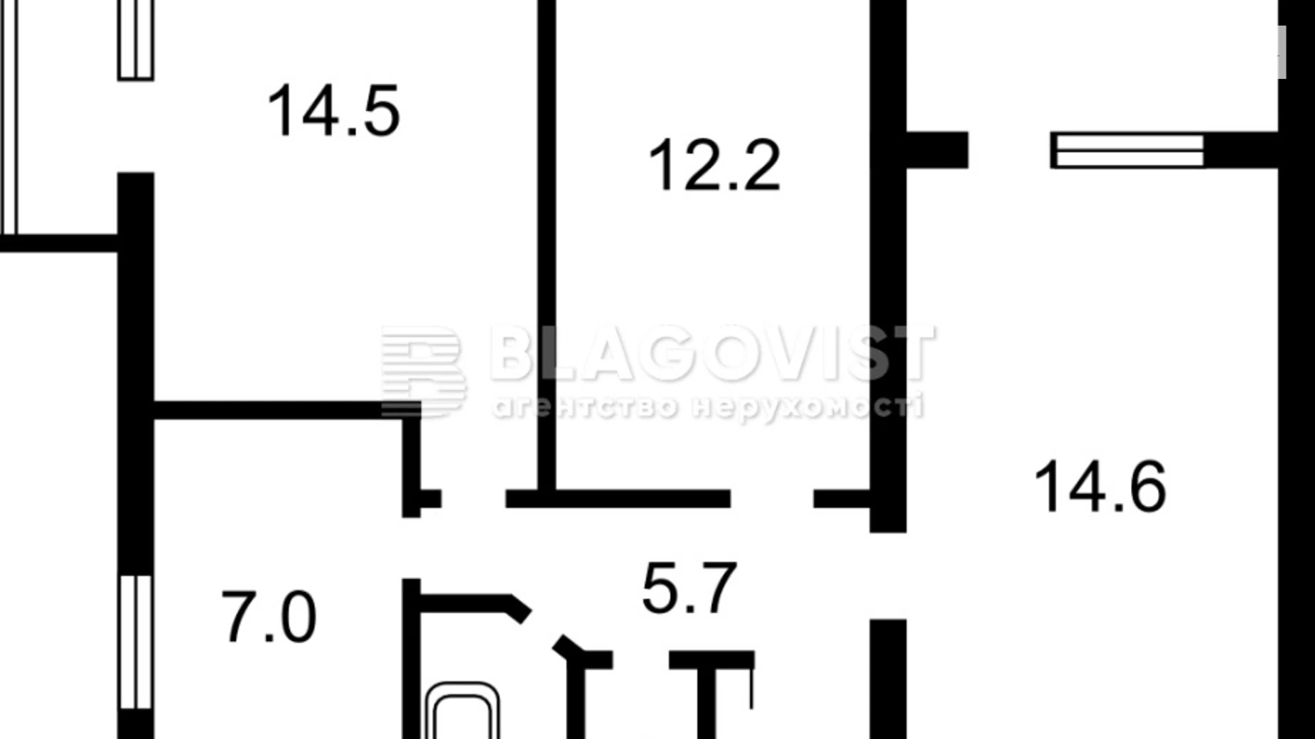 Продается 3-комнатная квартира 62 кв. м в Киеве, ул. Глебова, 2