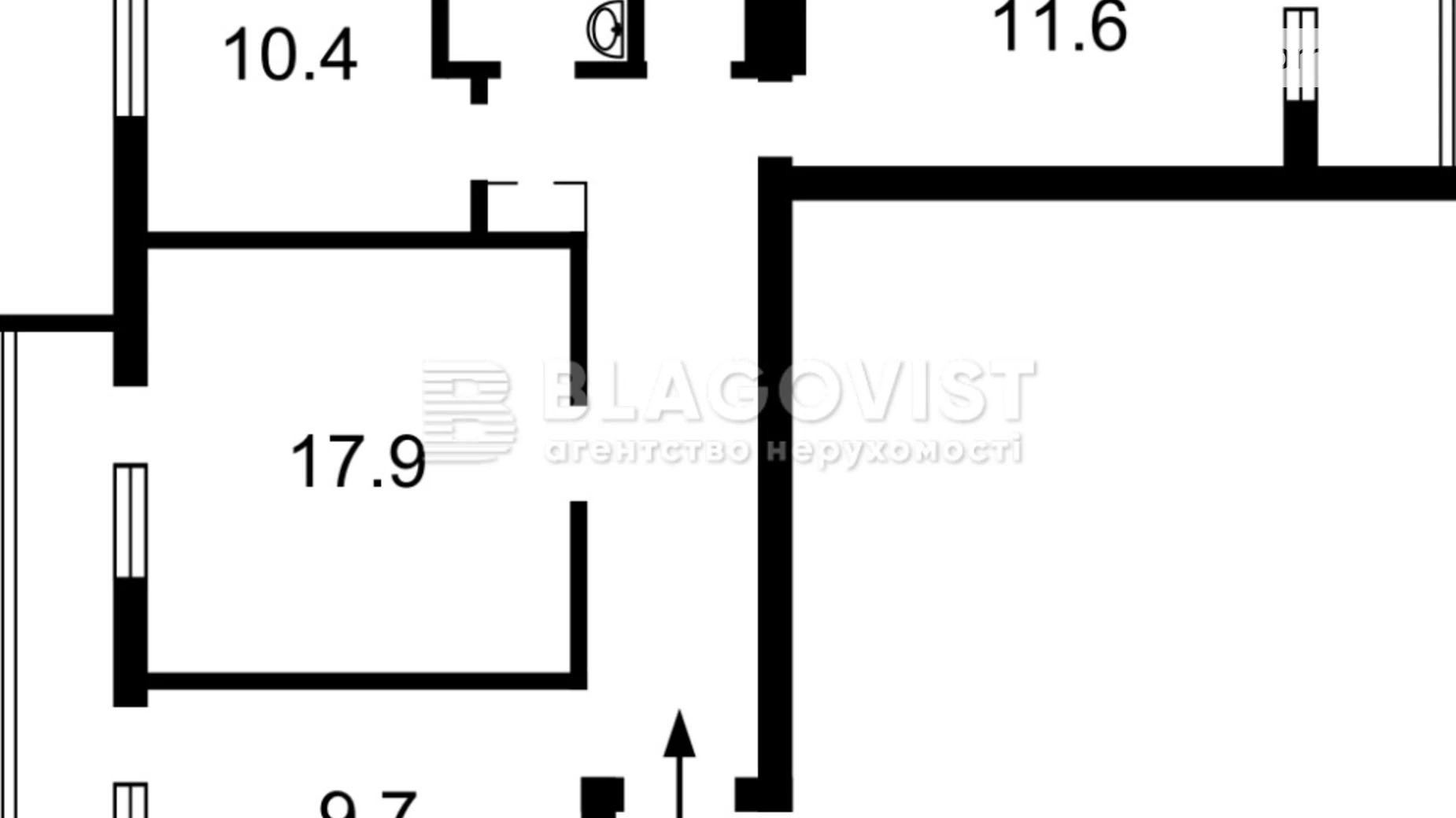 Продается 3-комнатная квартира 73 кв. м в Киеве, ул. Коперника, 16А