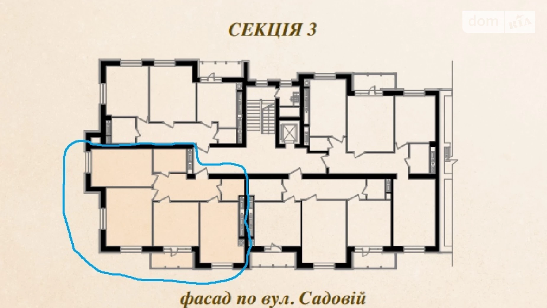 Продается 3-комнатная квартира 105 кв. м в Николаеве, ул. Садовая (Центр), 25