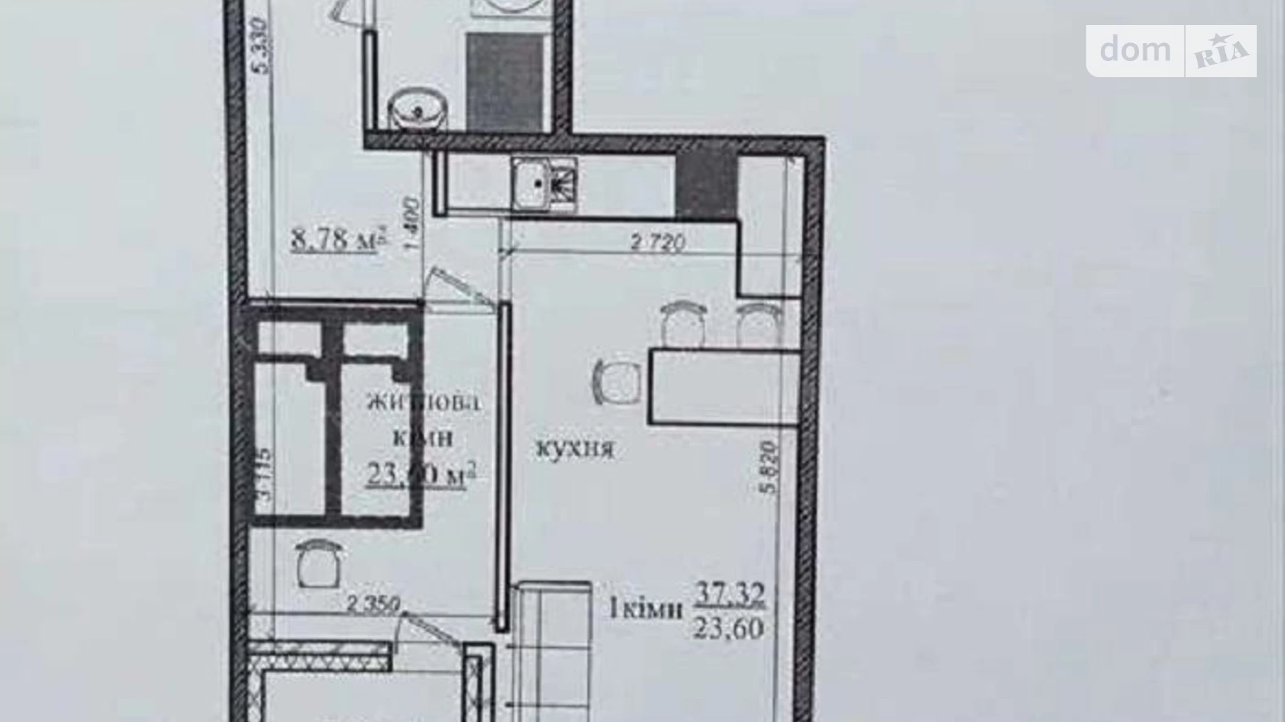 Продається 1-кімнатна квартира 37 кв. м у Києві, вул. Клавдіївська, 40Е - фото 3